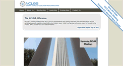 Desktop Screenshot of nclgs.org